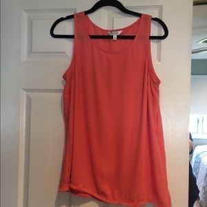 Peach color tank